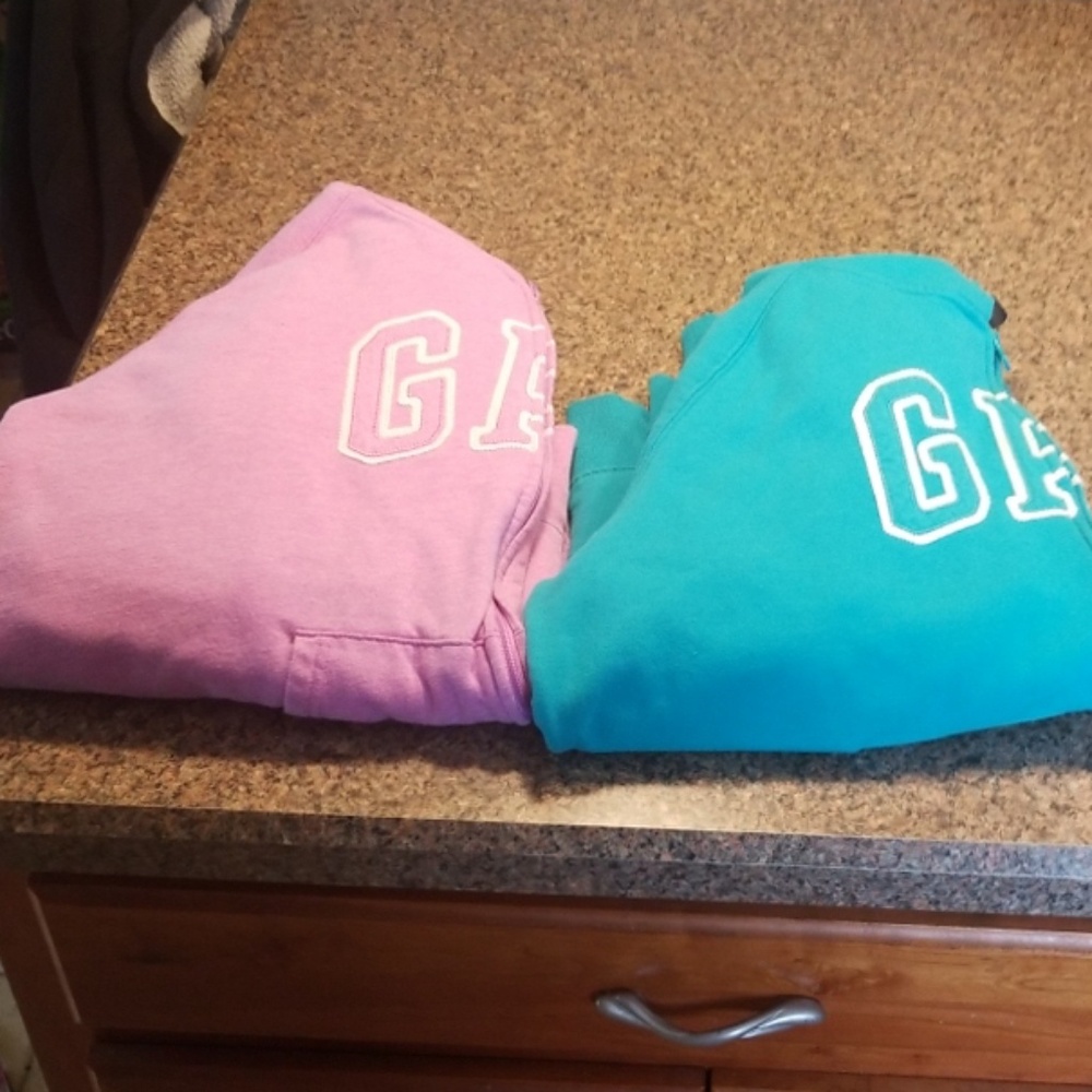 2 hoodie zip up sweatshirt